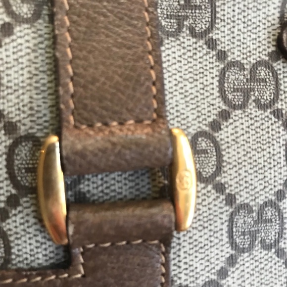 Extra large authentic vintage Gucci shoulder bag - Picture 7 of 7